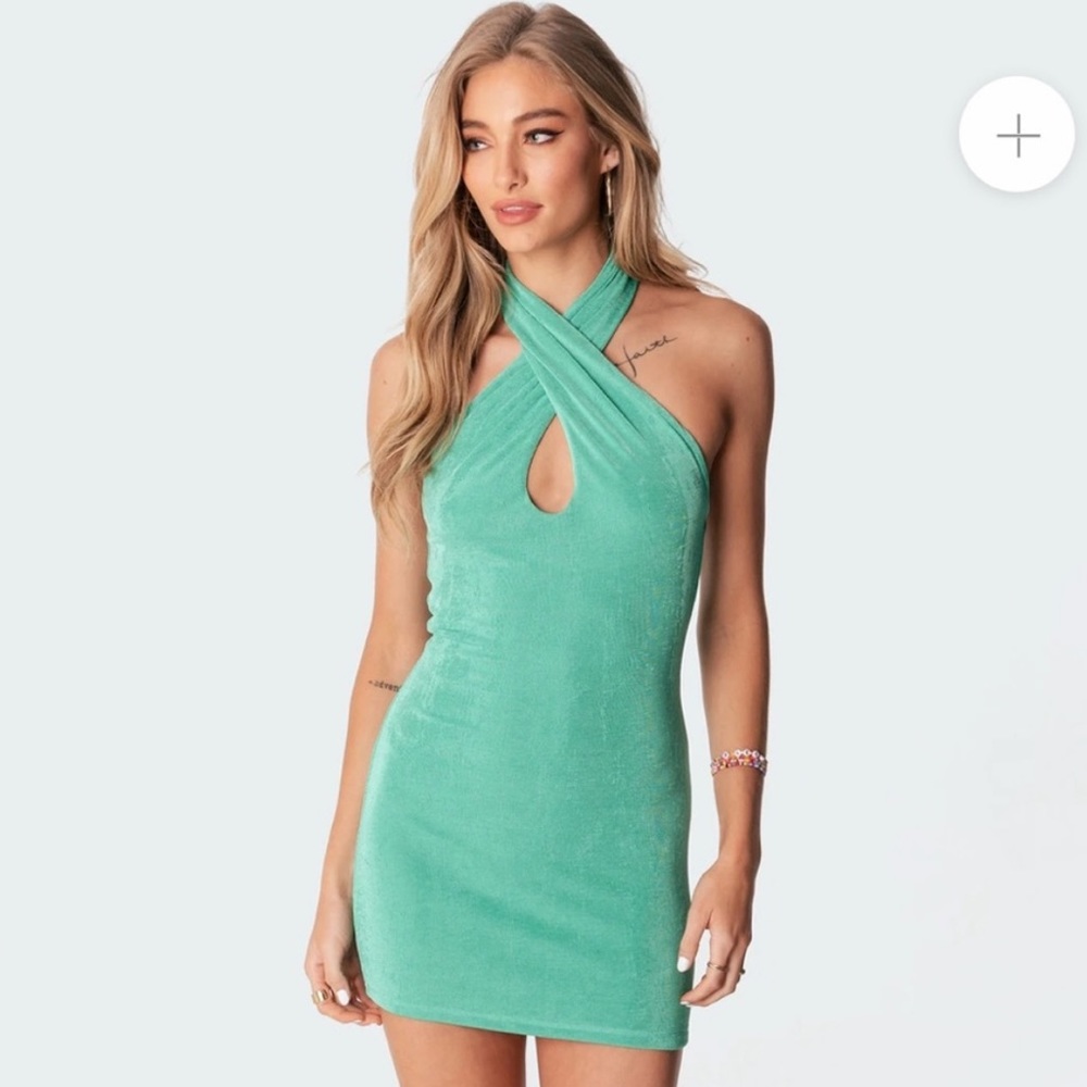 Green Edikted Dress